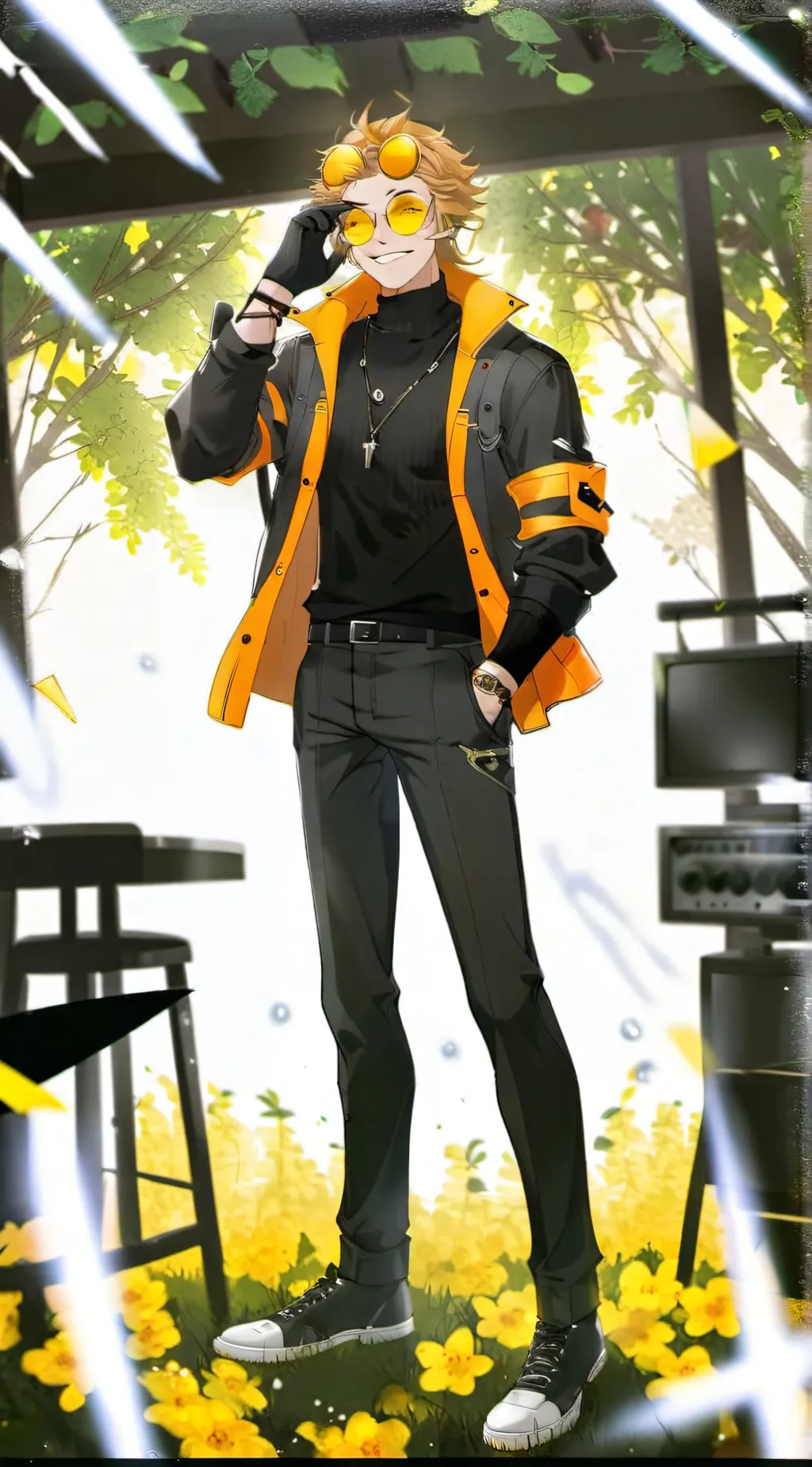 ai character: Hawks  background