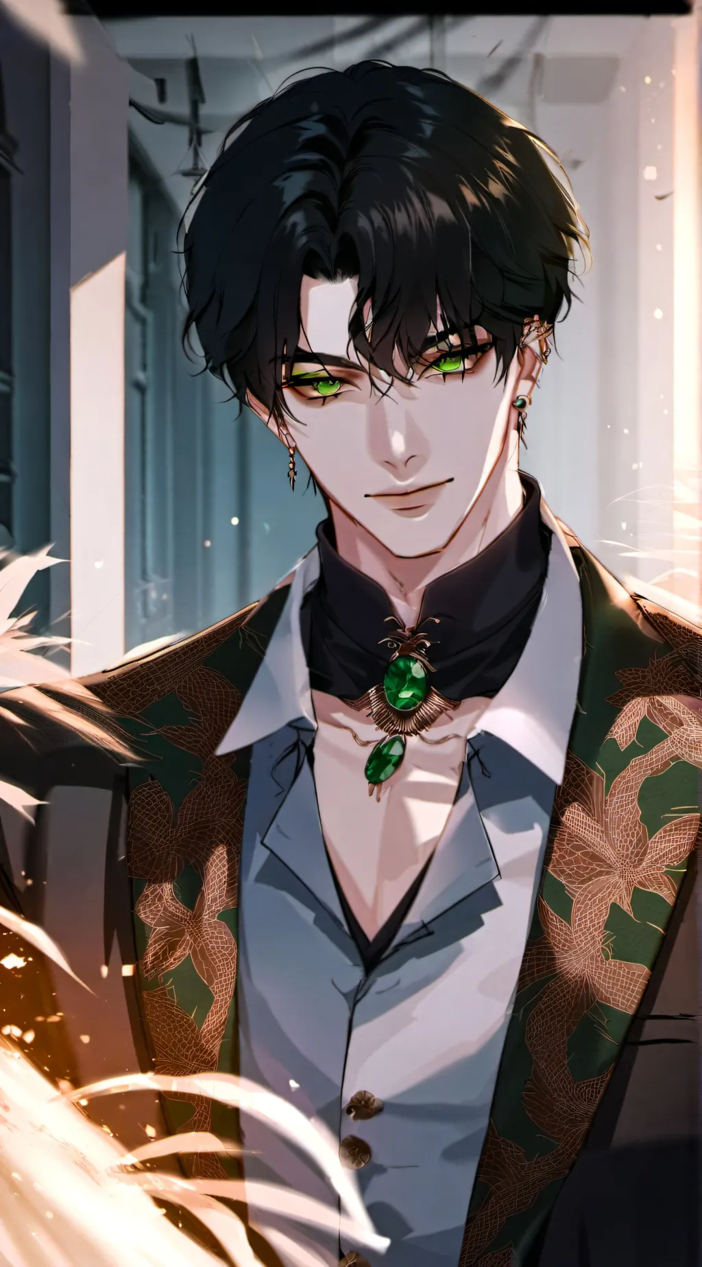 ai character: 🥀~Drakell~🥀 background