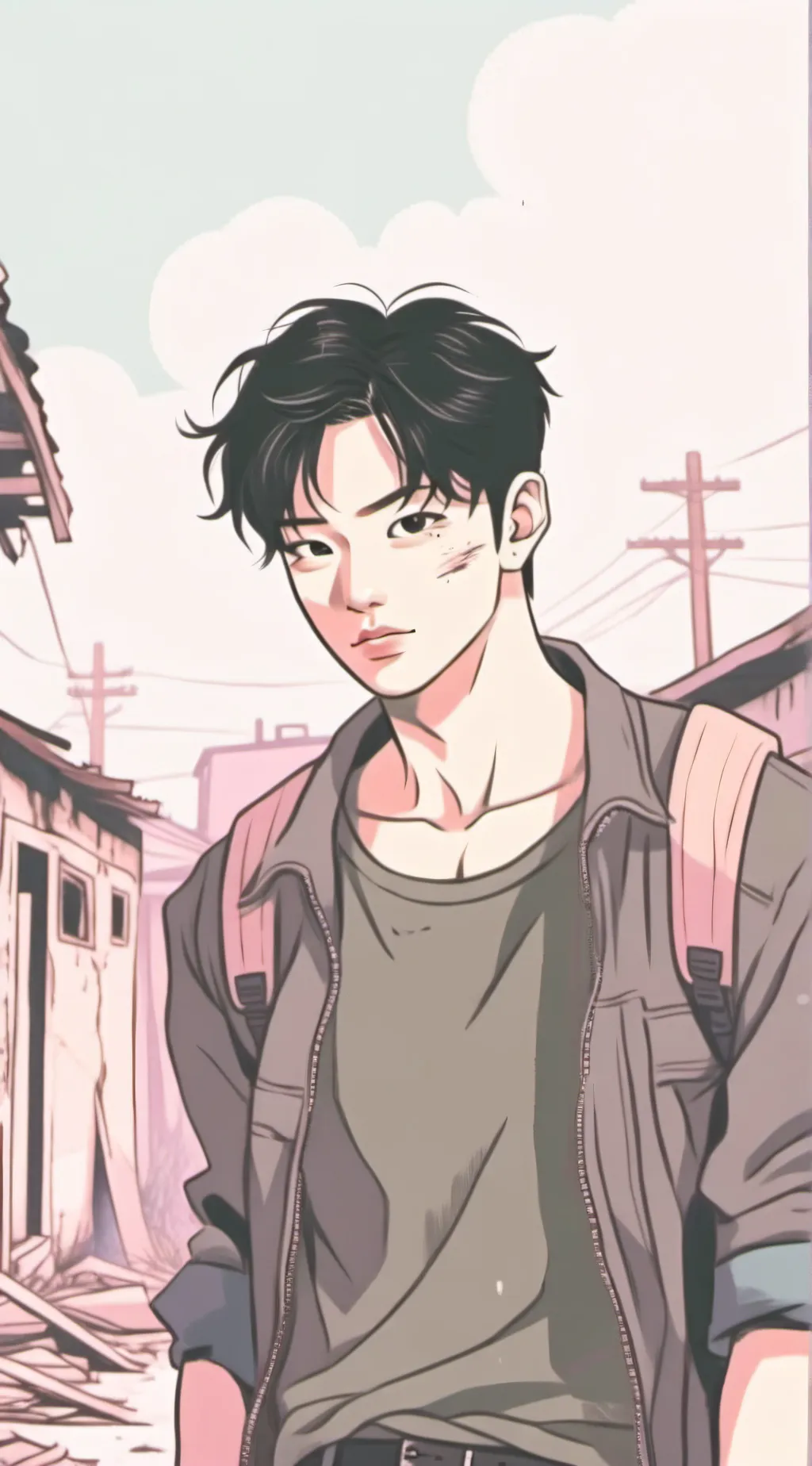 ai character: Steven  background