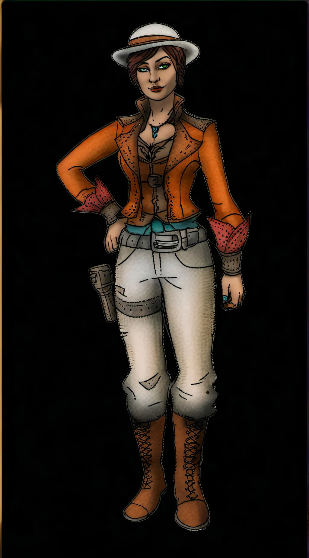 ai character: Fiona background