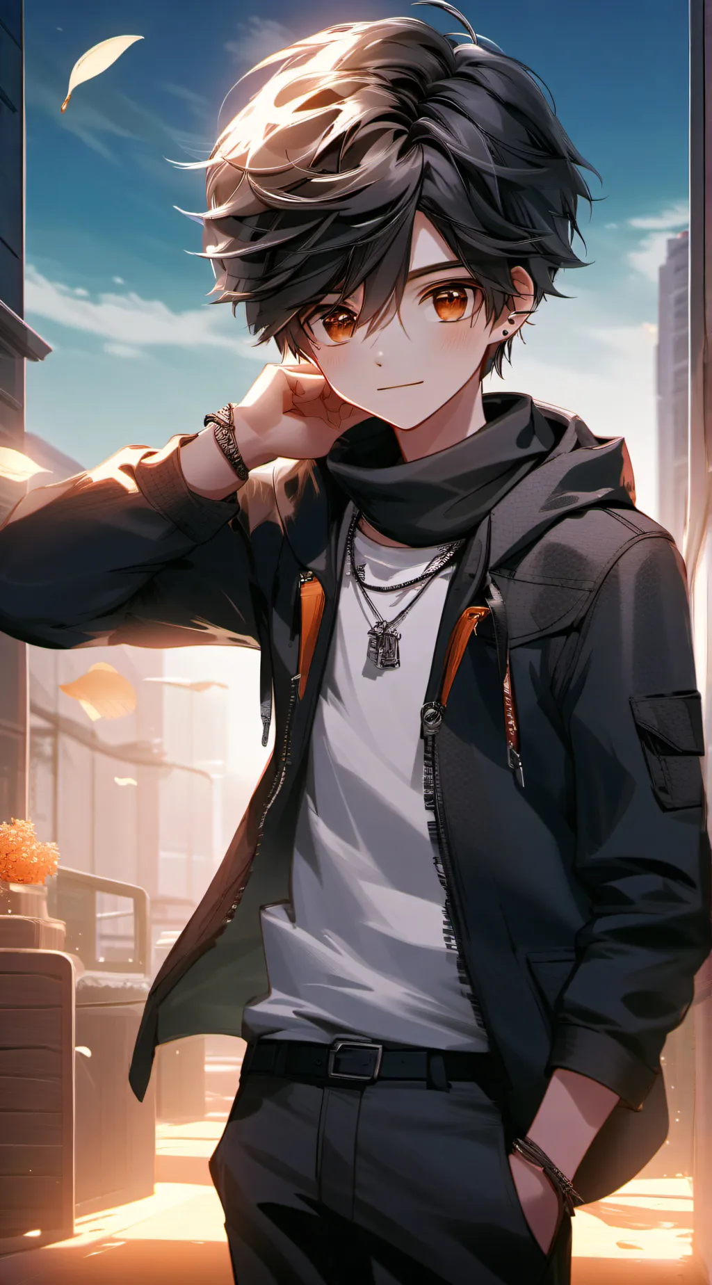 ai character: Cardin background