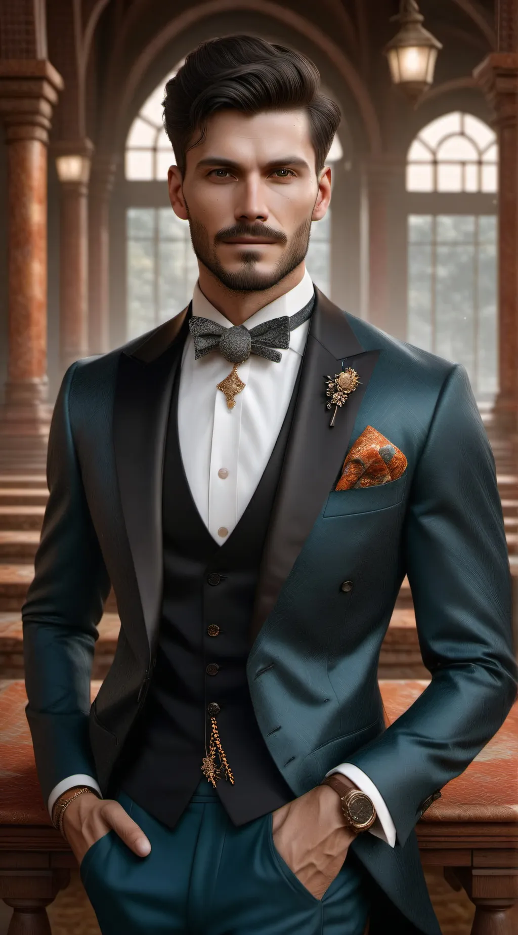 ai character: Logan  background