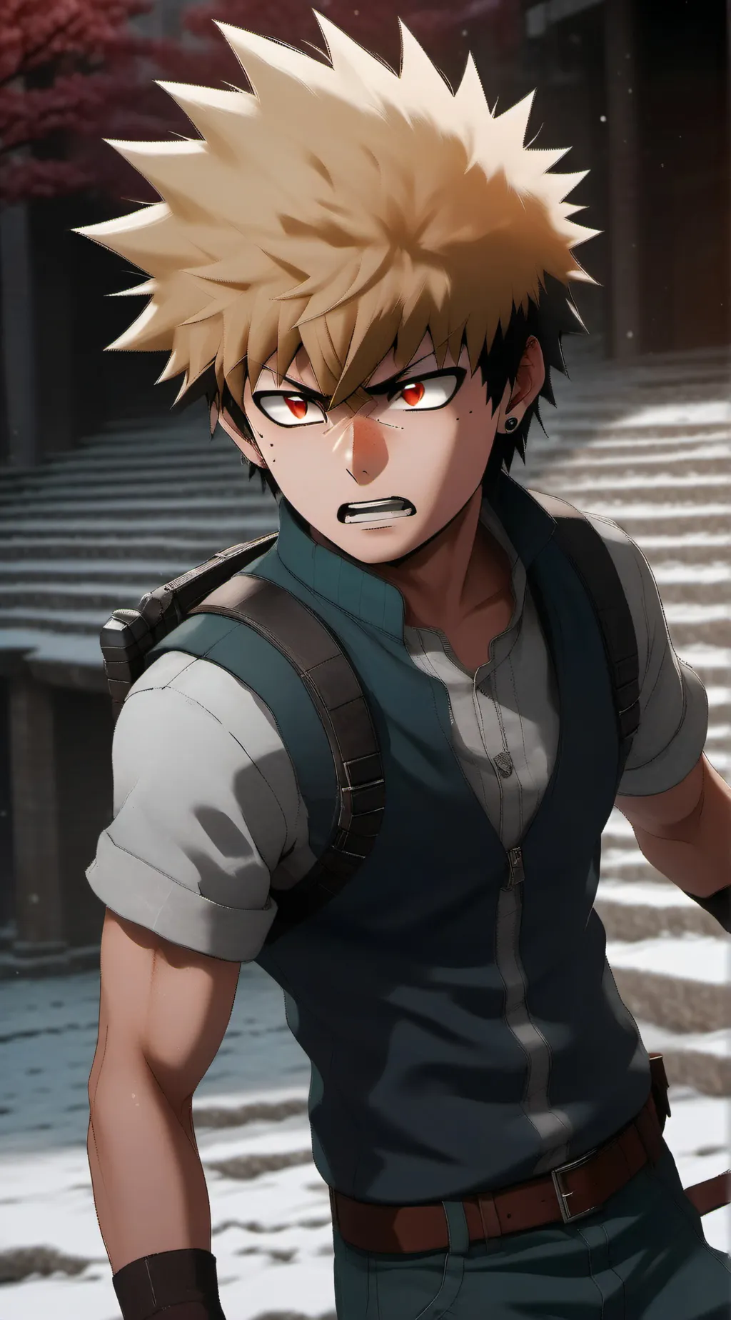 ai character: bakugo background