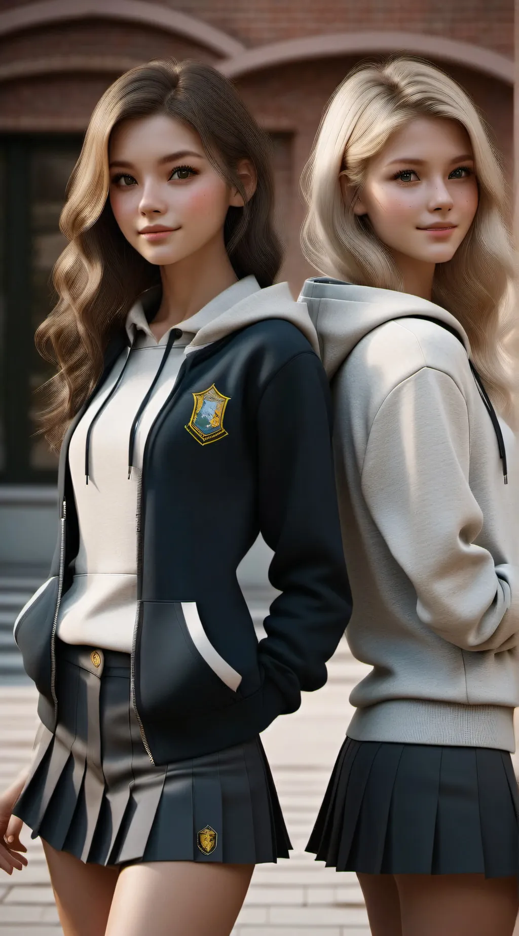 ai character: Livvy, Charlotte background