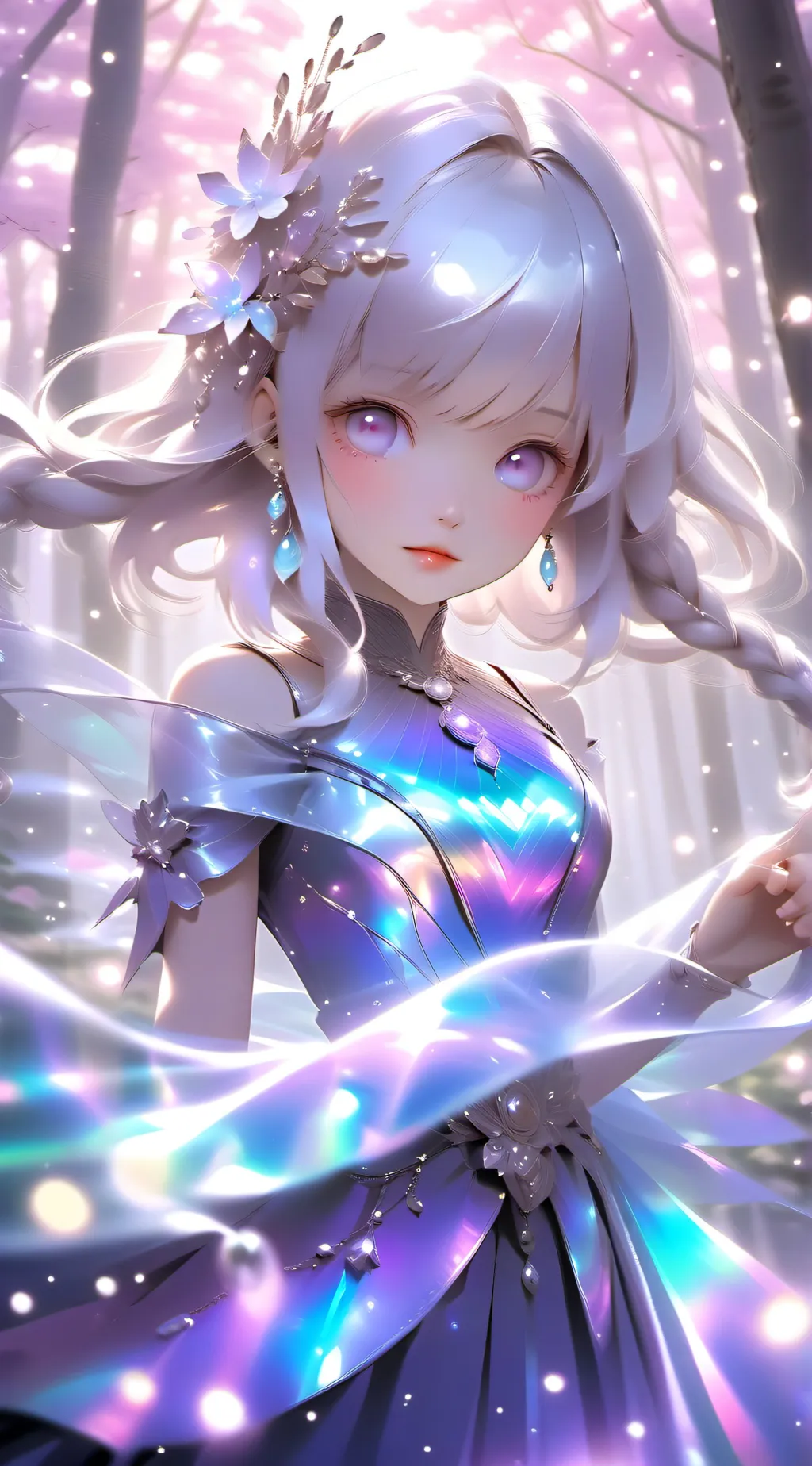 ai character: Lila background