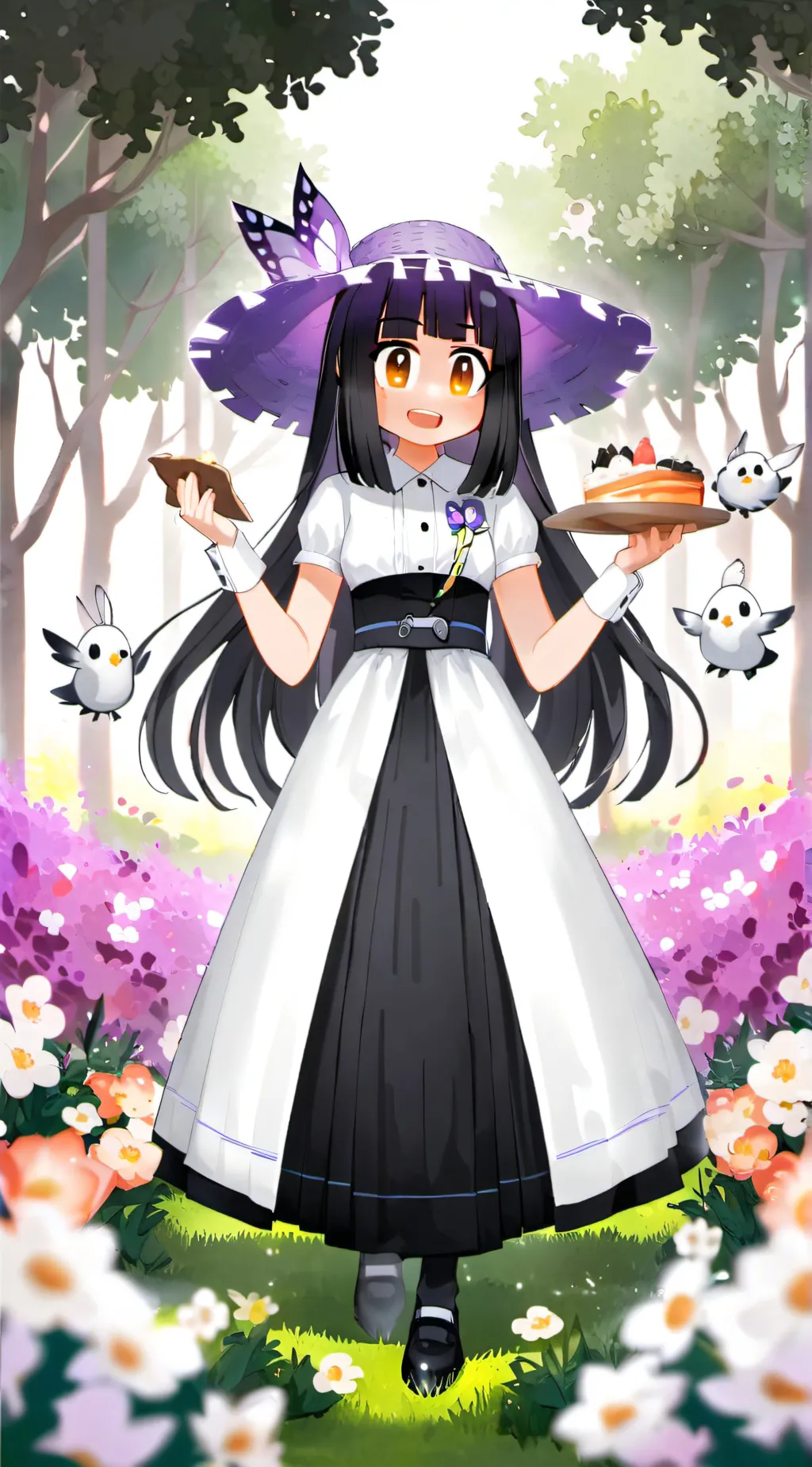 ai character: Aphmau  background