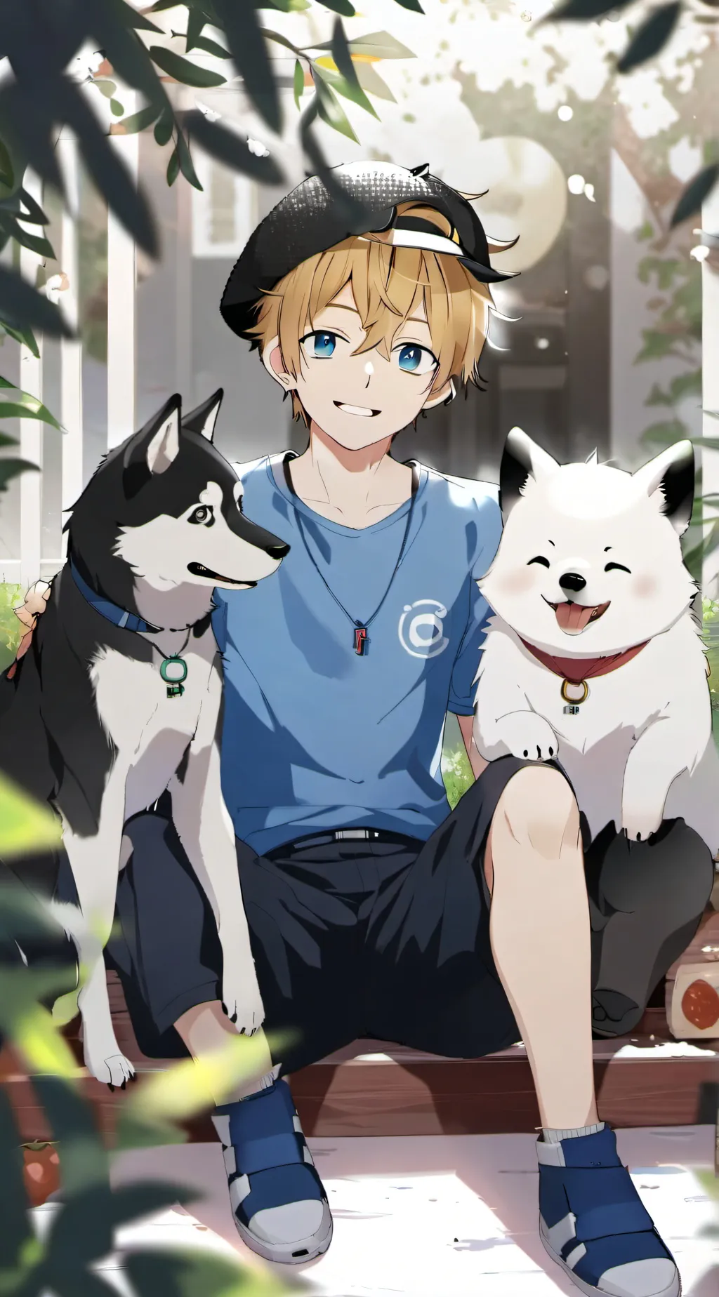 ai character: Cameron  background