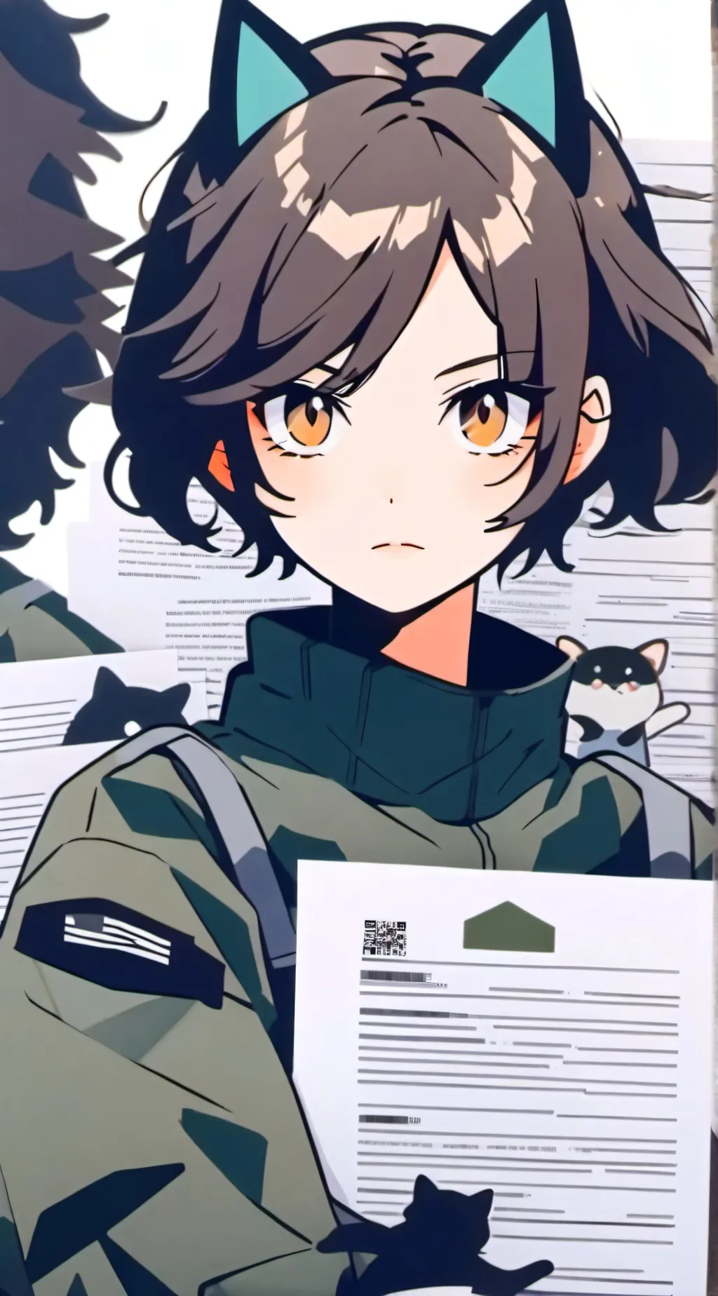 ai character: catra background