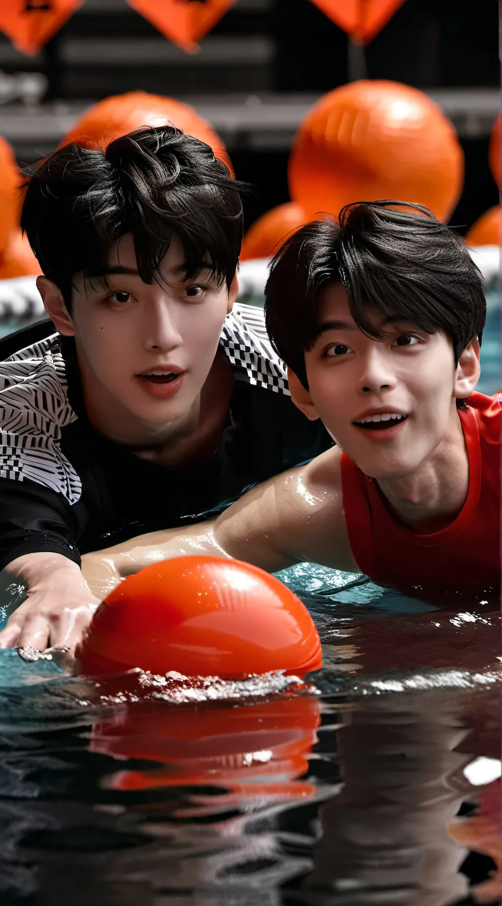 ai character: Kyle and Luke  background