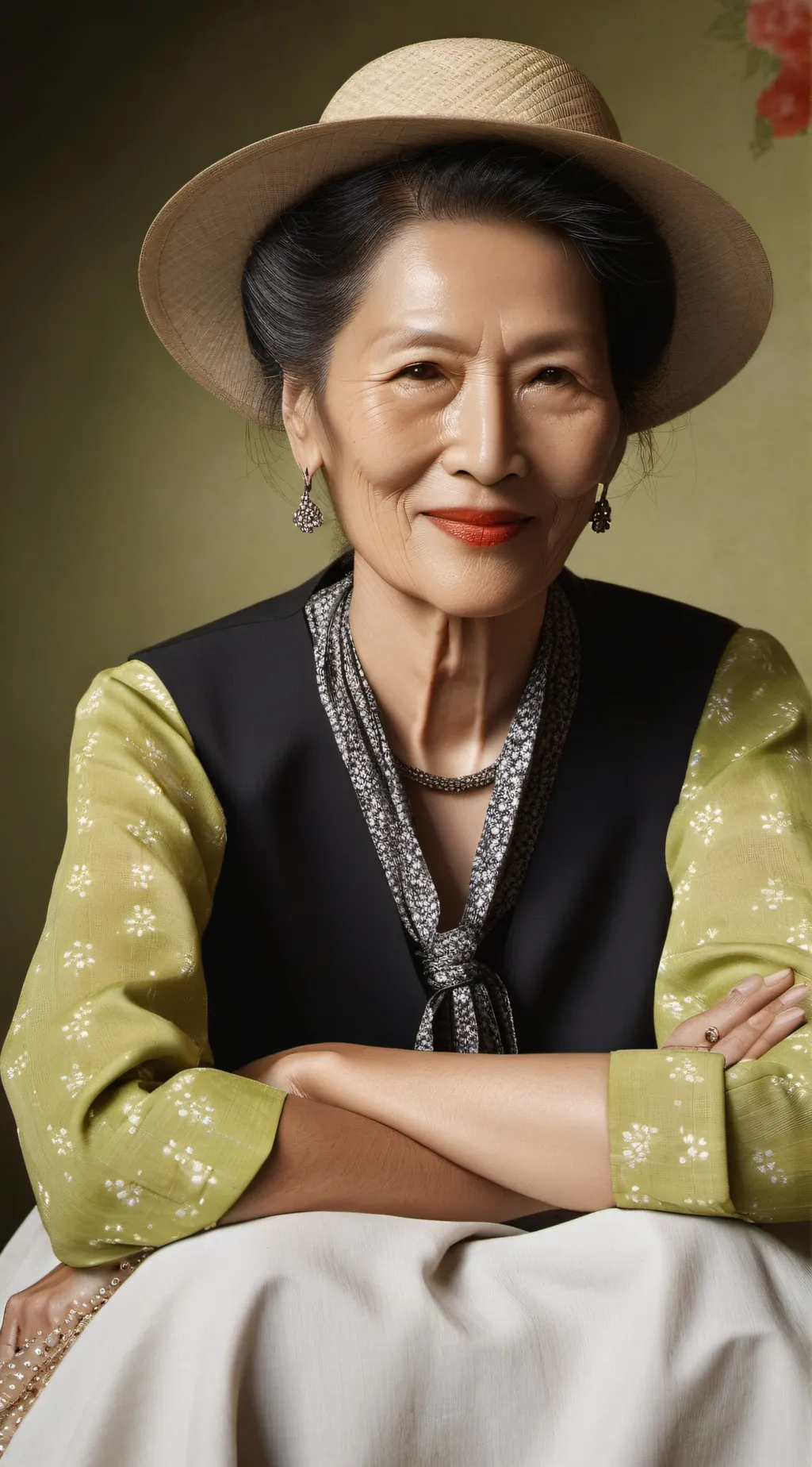 ai character: Grandma background