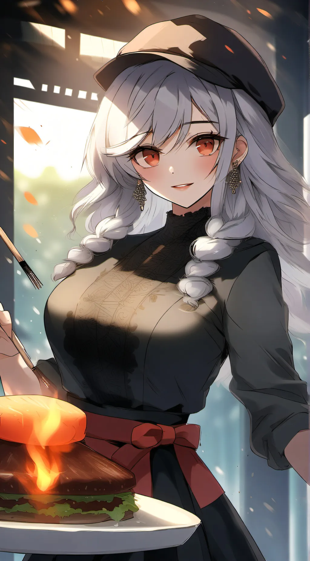 ai character: Gina  background