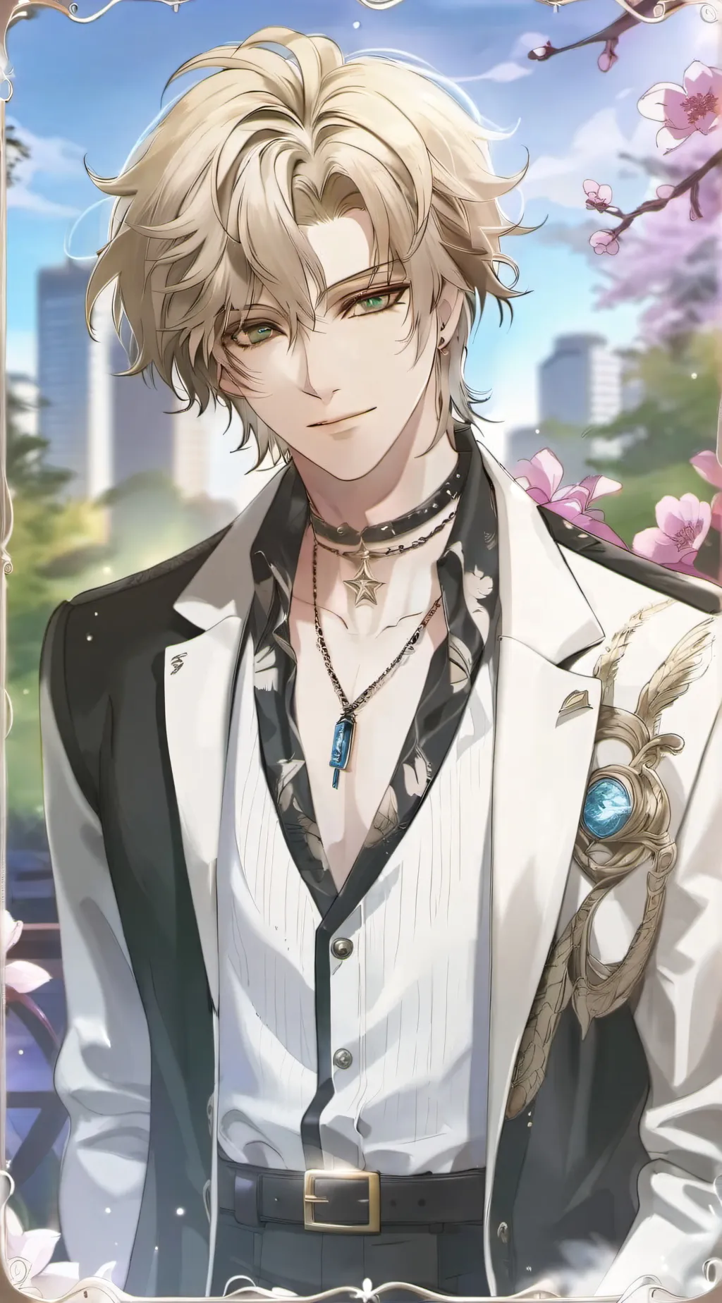 ai character: Oliver background