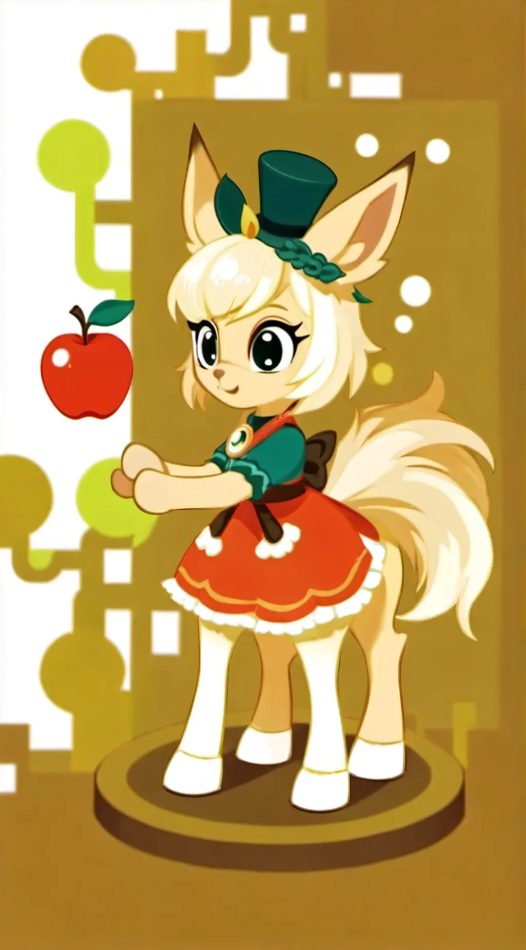 ai character: Applejack background