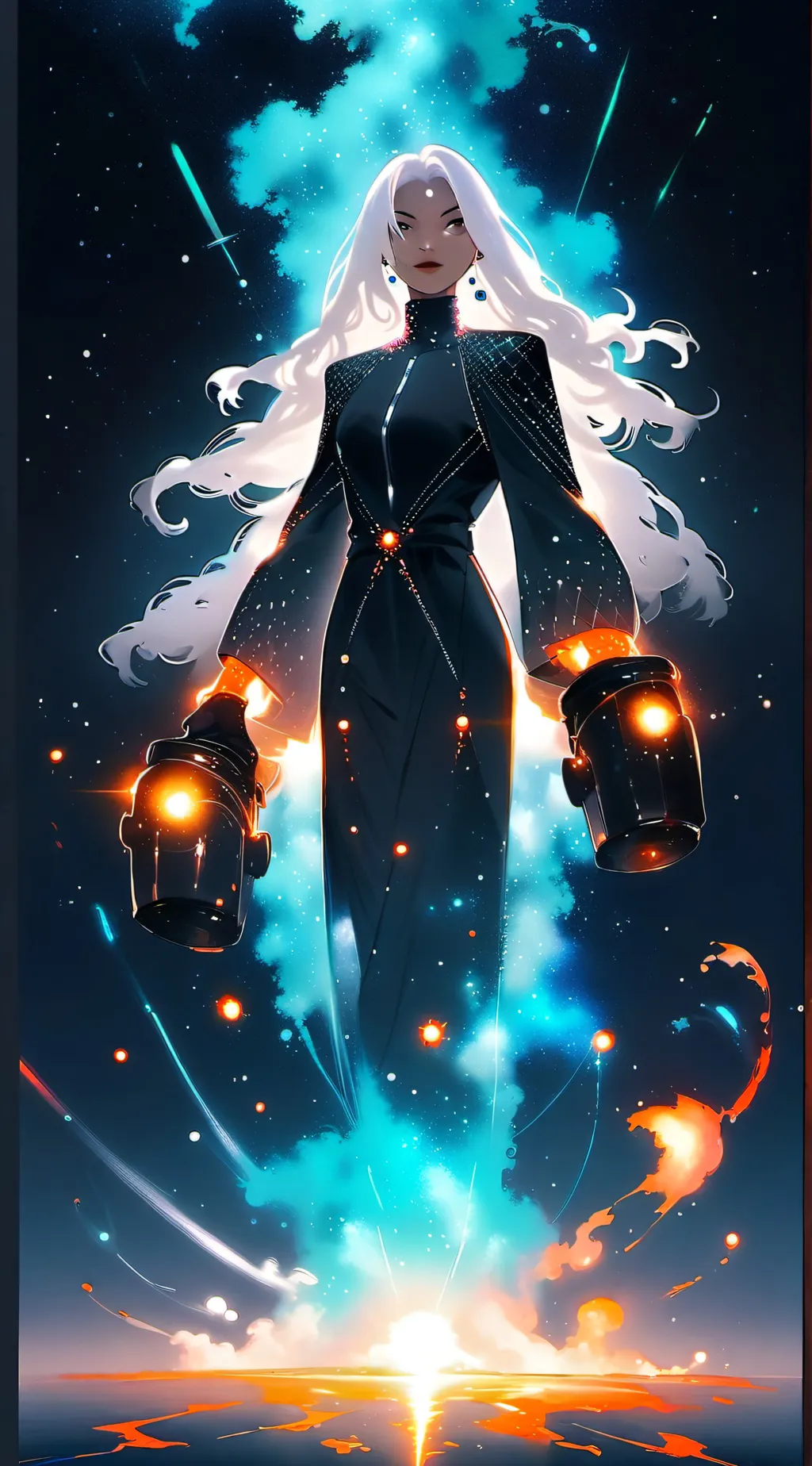 ai character: Crystal  background