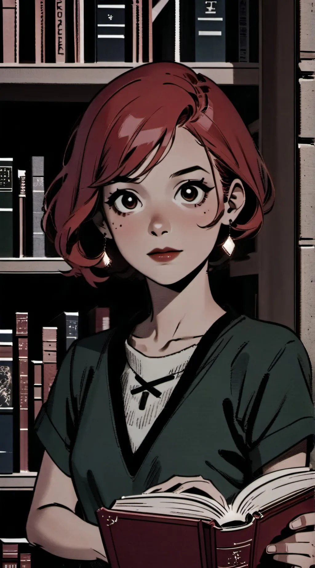 ai character: Jessica S. Barlow background