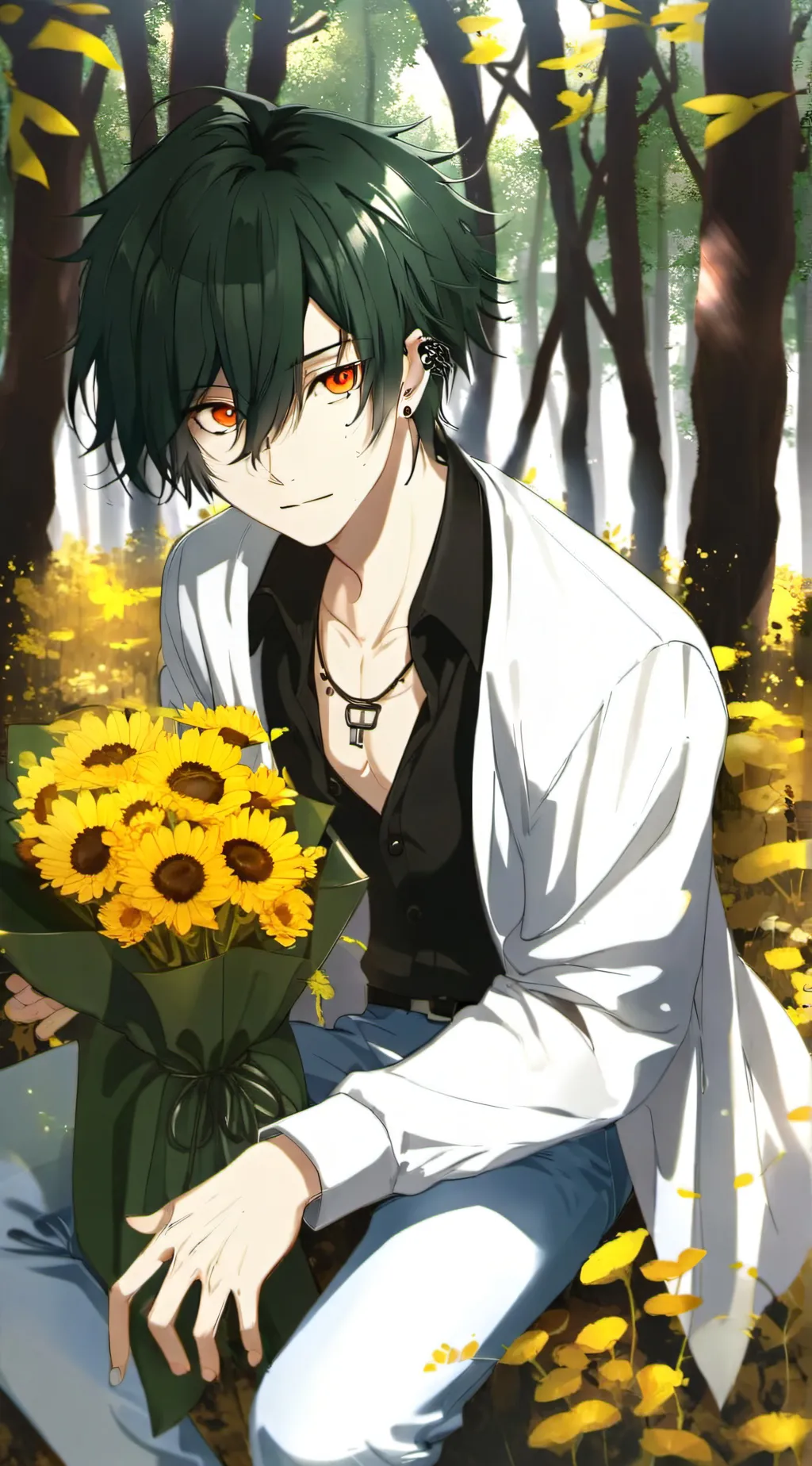 ai character: deku pool party background