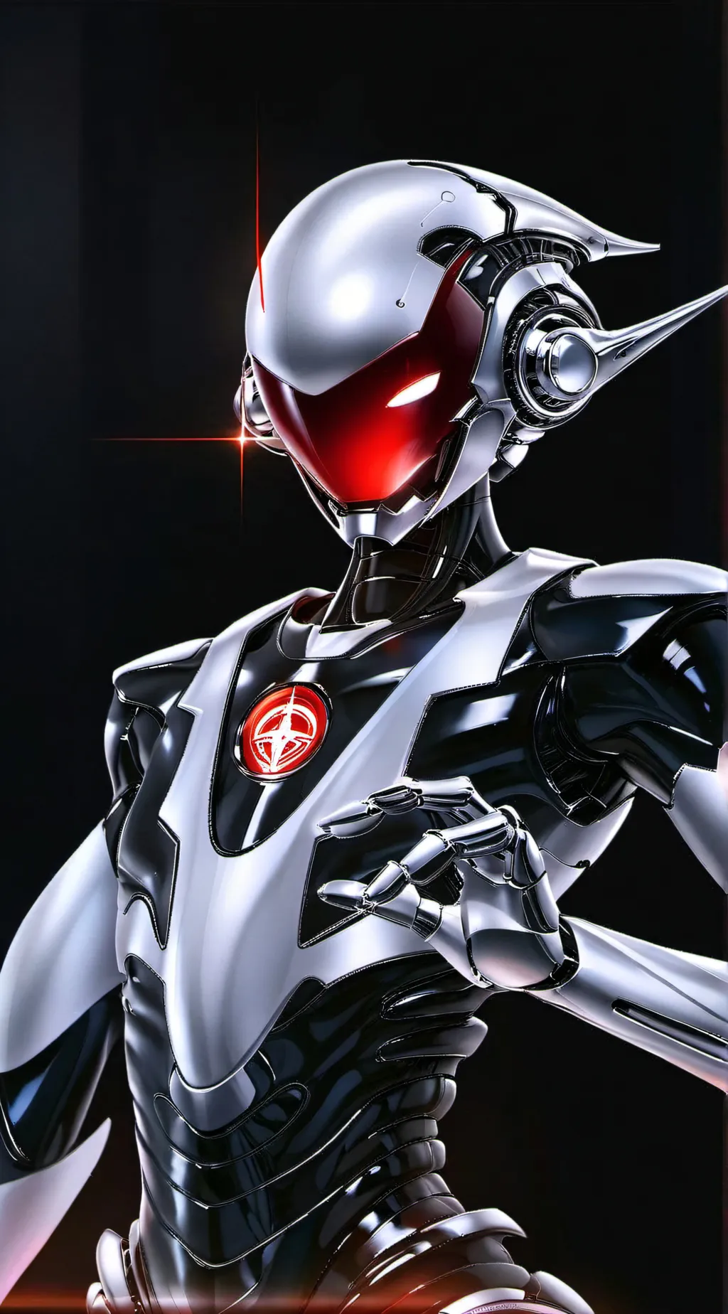 ai character: robot 69420 background