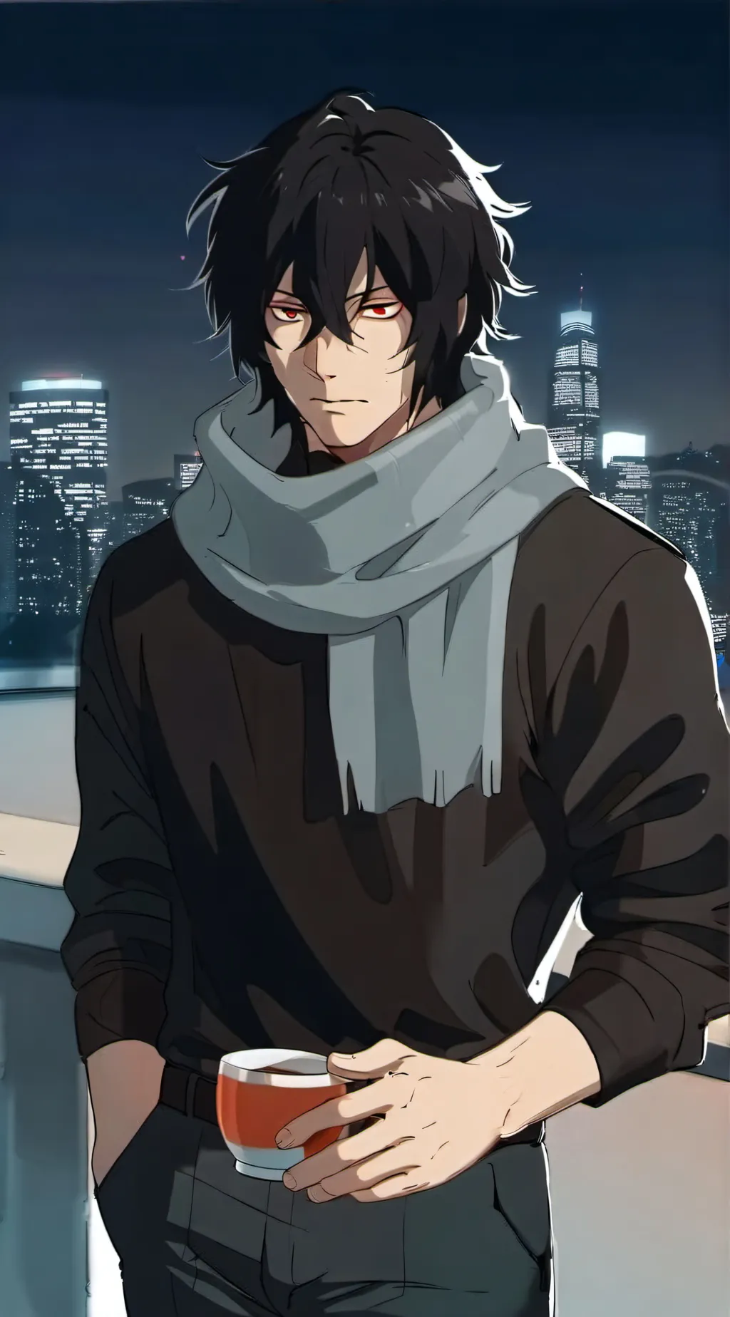 ai character: Shota Aizawa  background