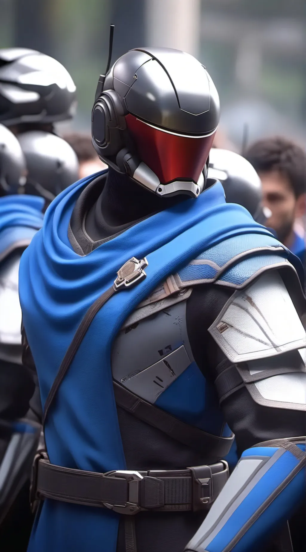 ai character: Vector background