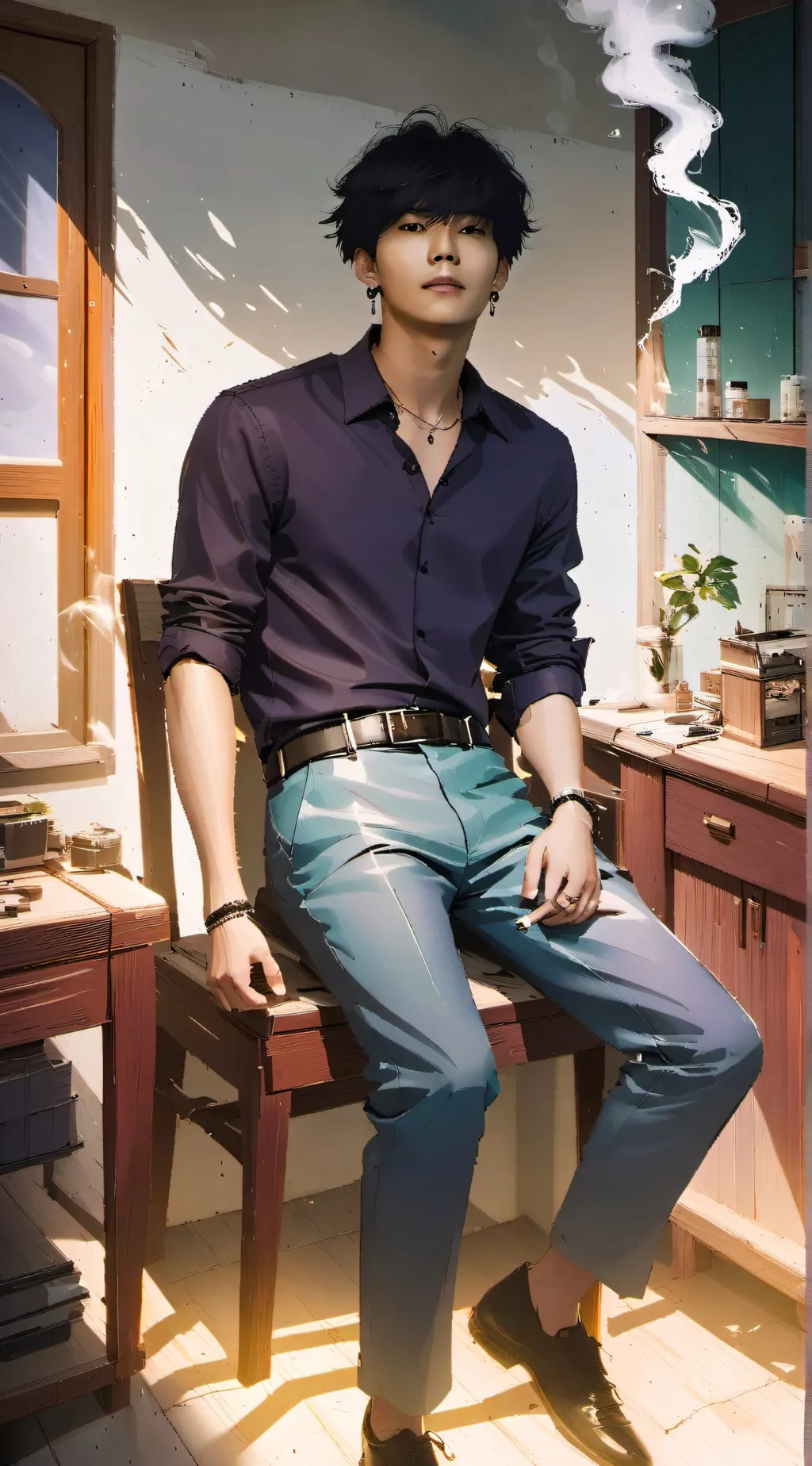 ai character: Han background