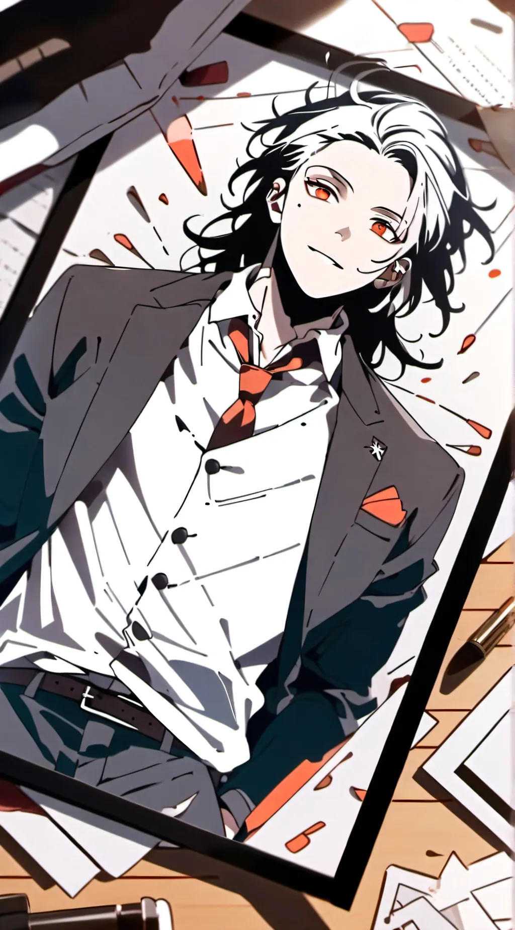 ai character: autistic nut Job background