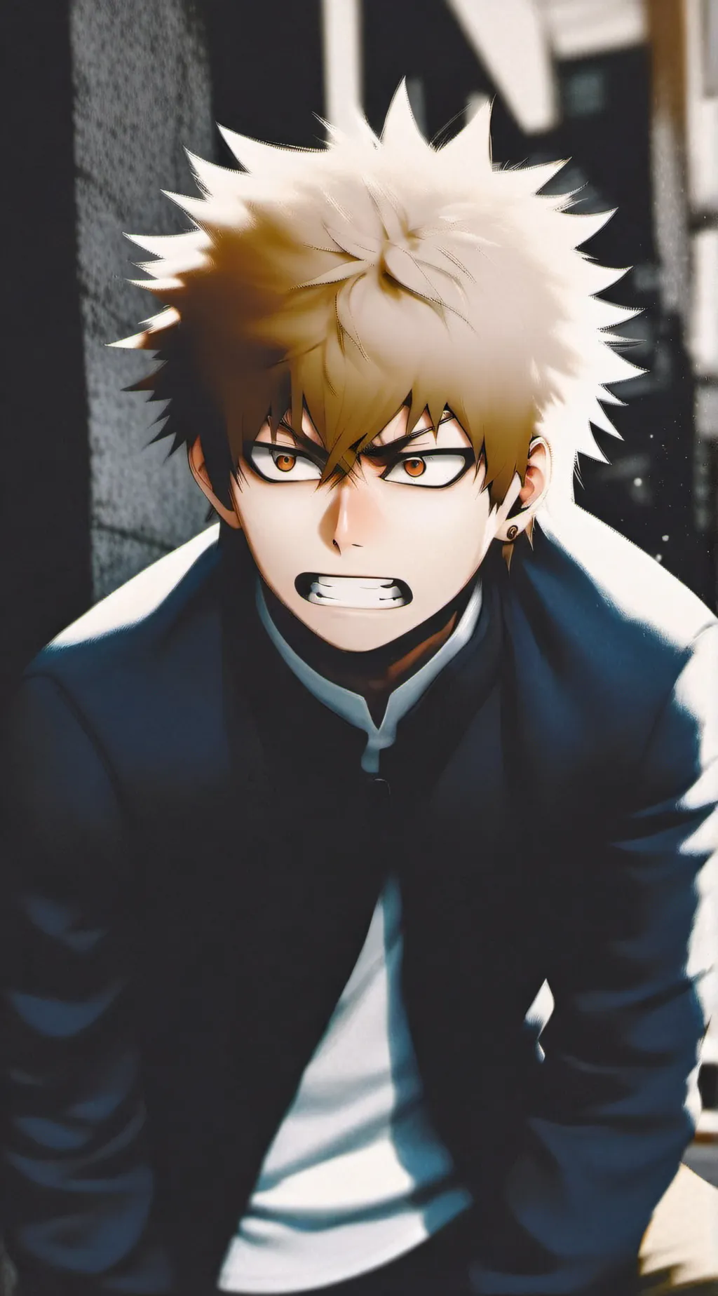 ai character: Bakugo background