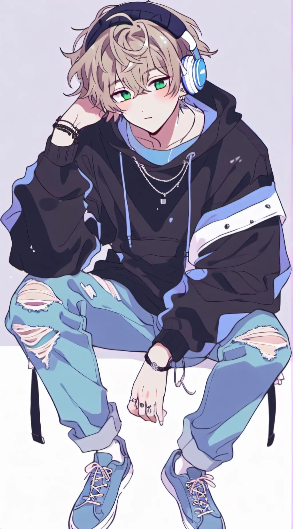 ai character: Lucas  background