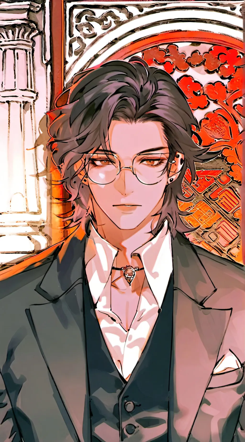 ai character: Vincent background