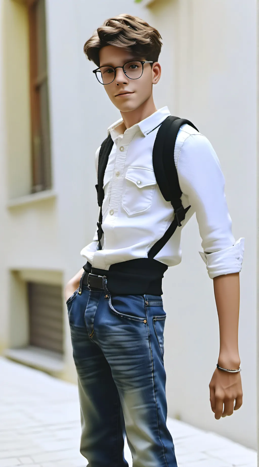 ai character: Max background