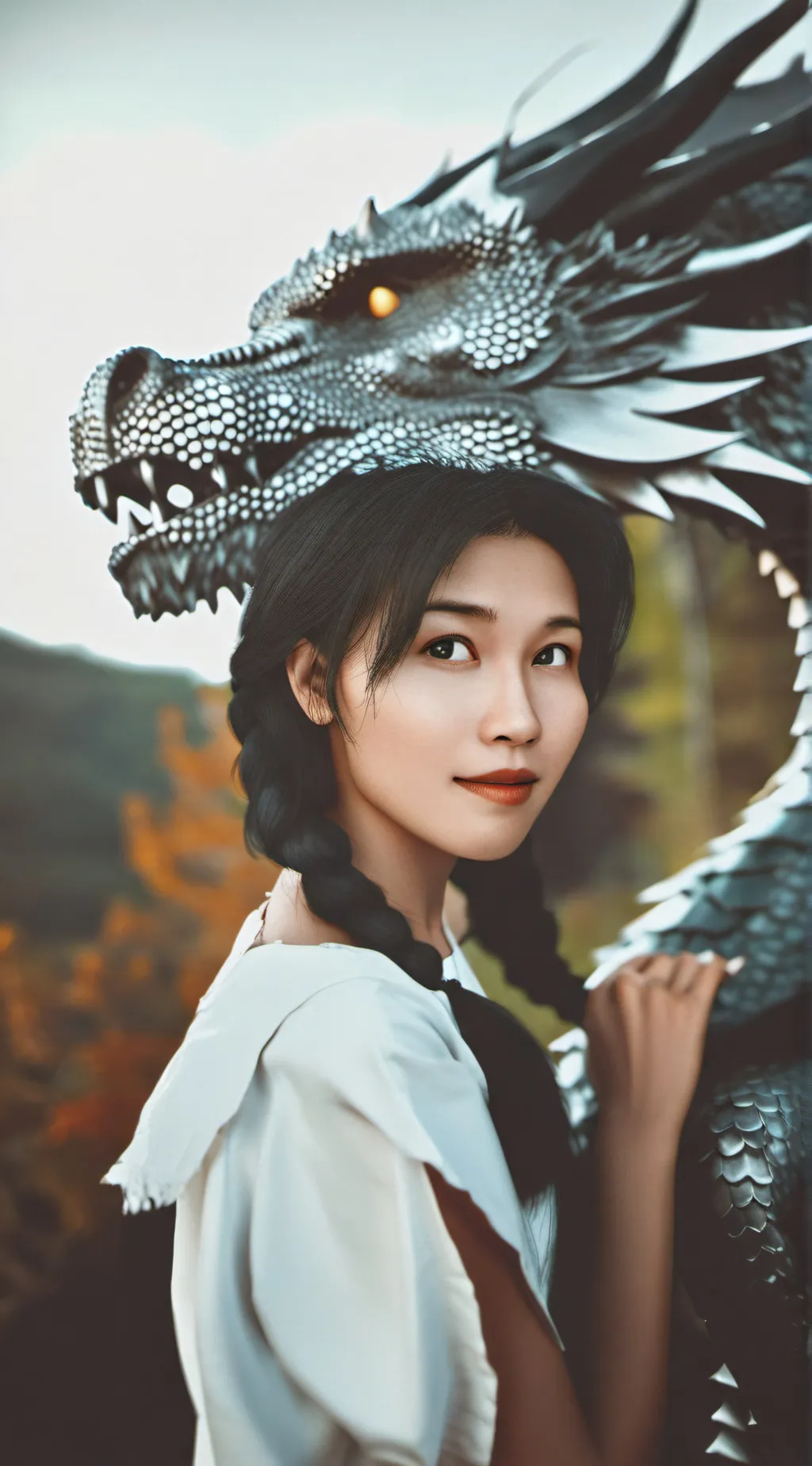 ai character: Lyra Afton  background