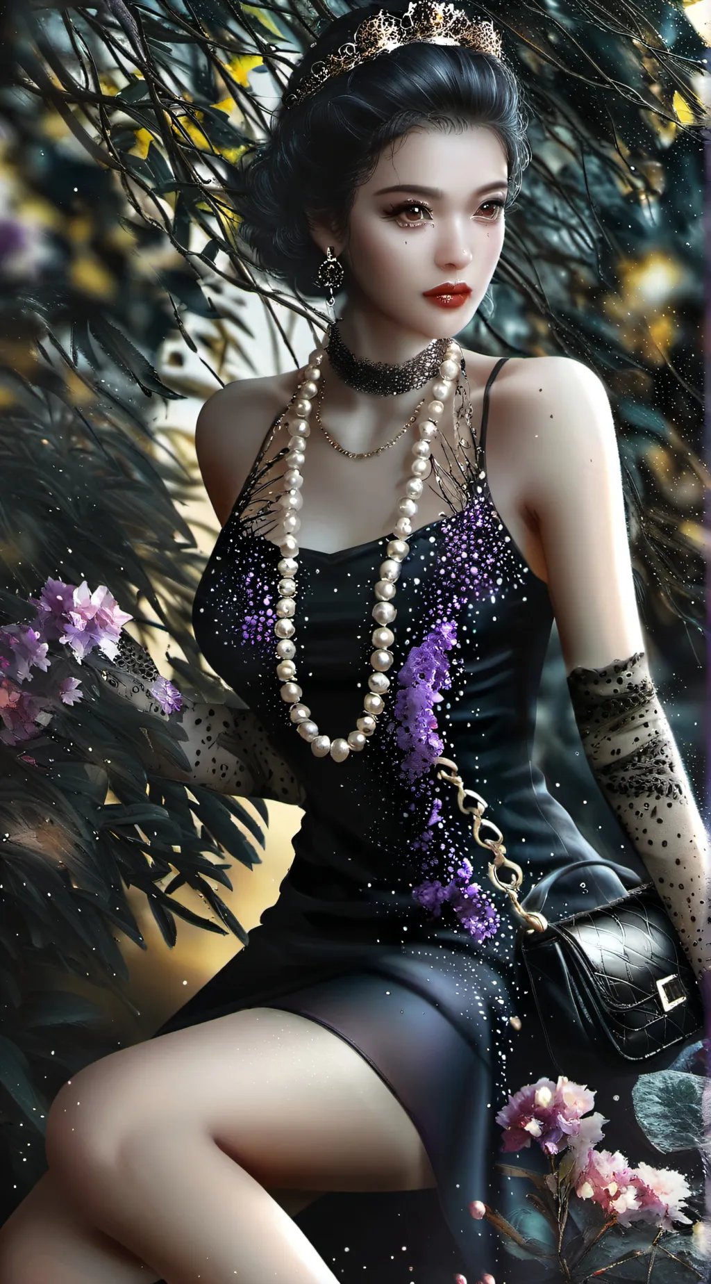 ai character: Mha Siren princess background