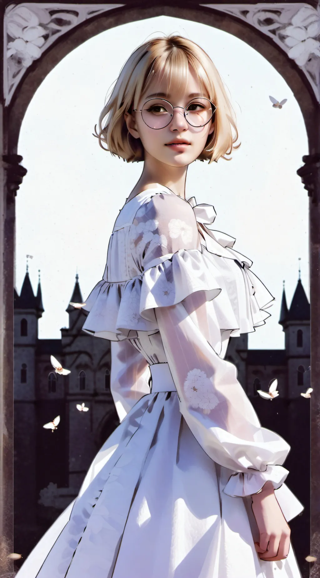 ai character: Charlotte  background