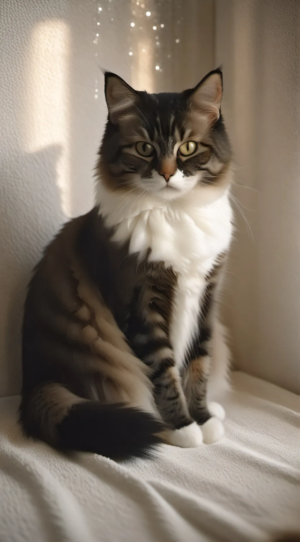 ai character: Cat background