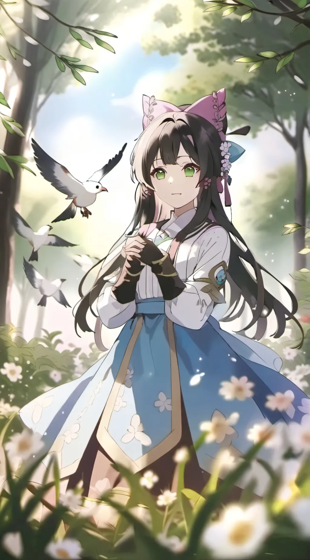 ai character: makomo background