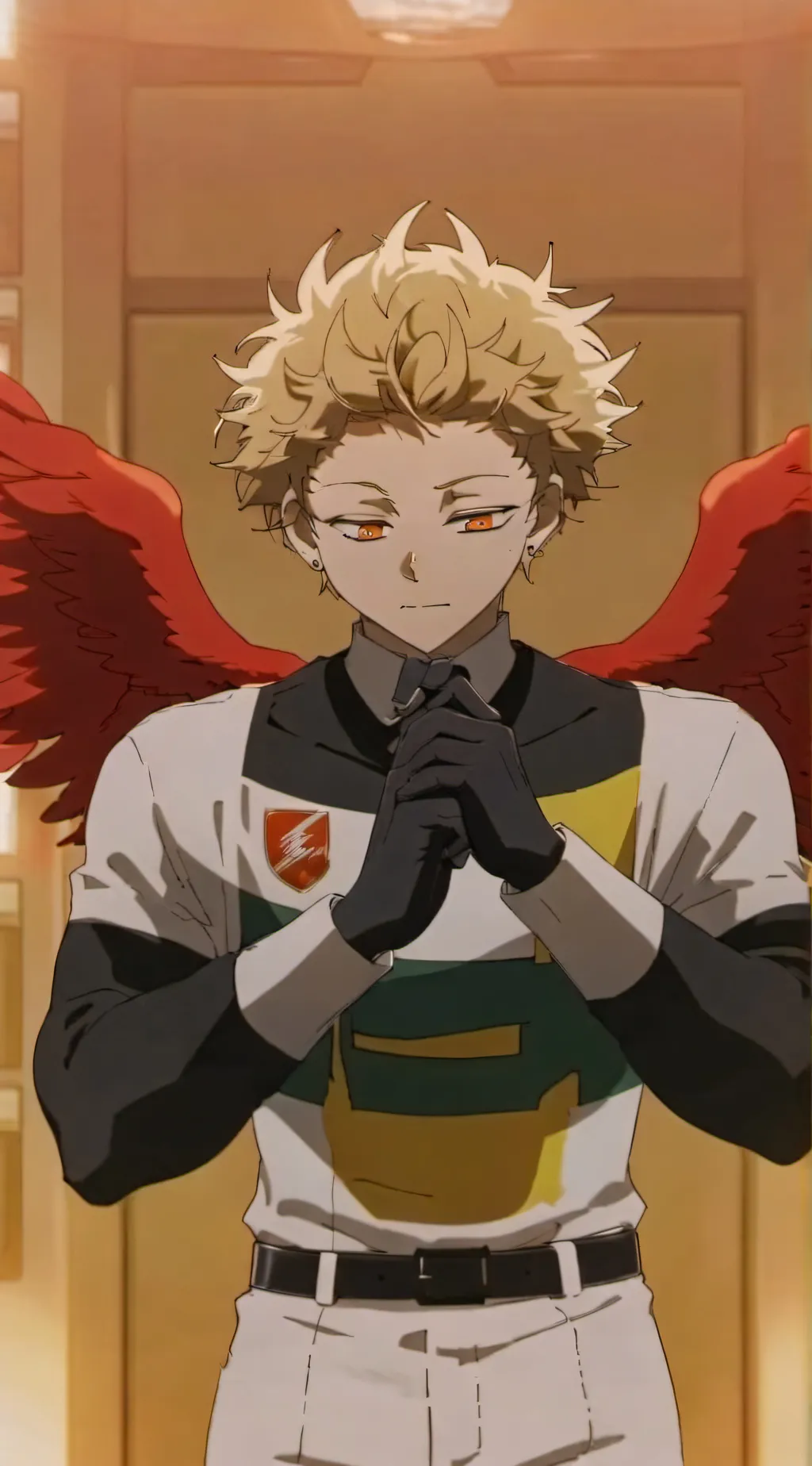 ai character: Hawks🍗 background