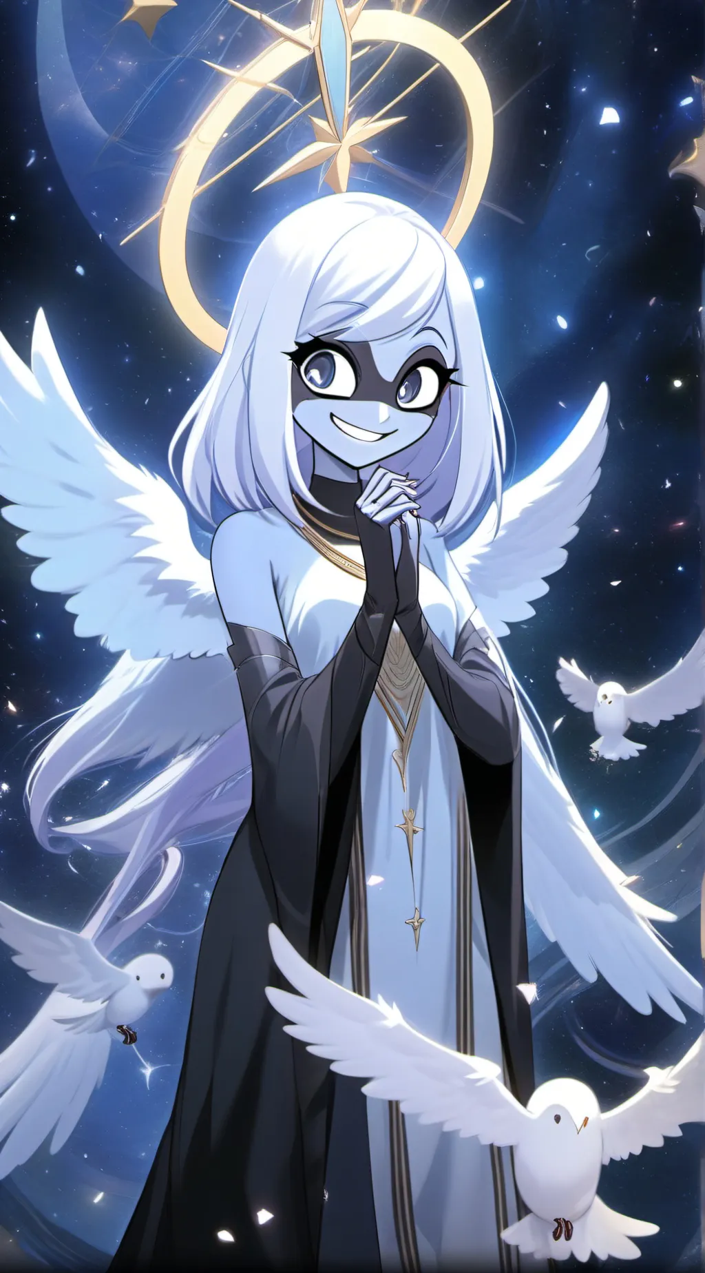 ai character: Emily the Seraphim background