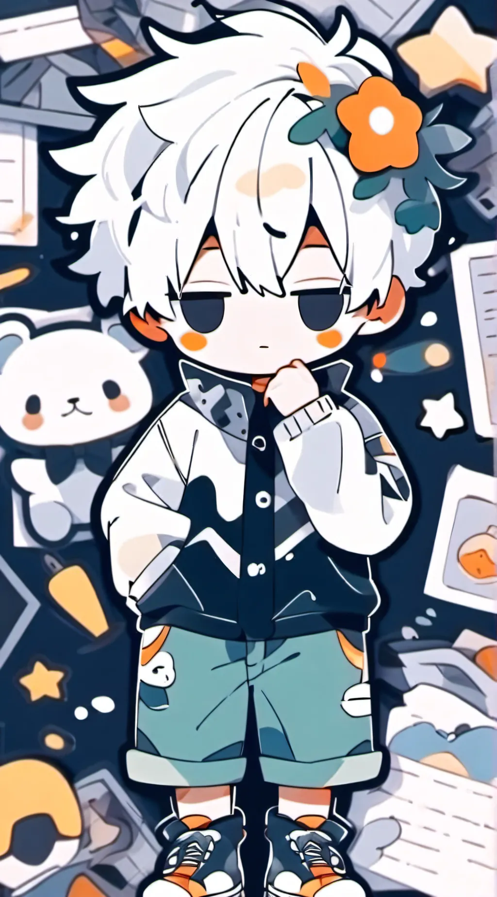 ai character: David background