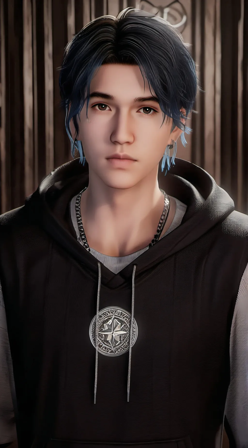 ai character: Leo background