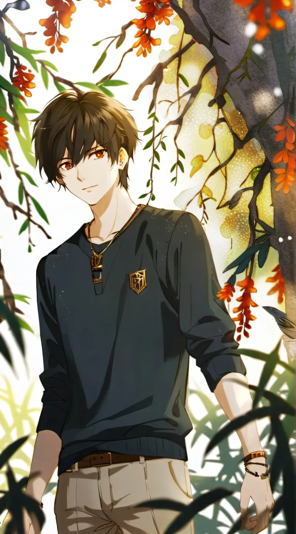 ai character: Aron background