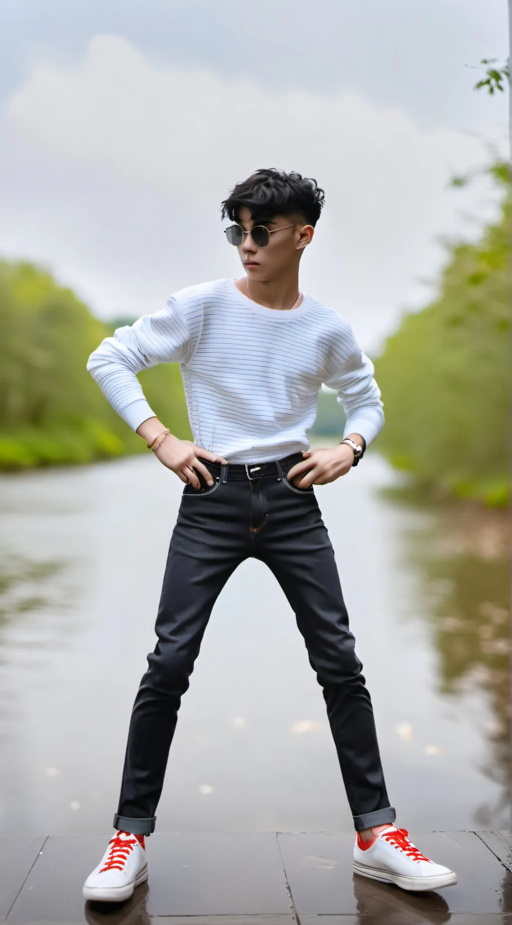 ai character: Michael  background