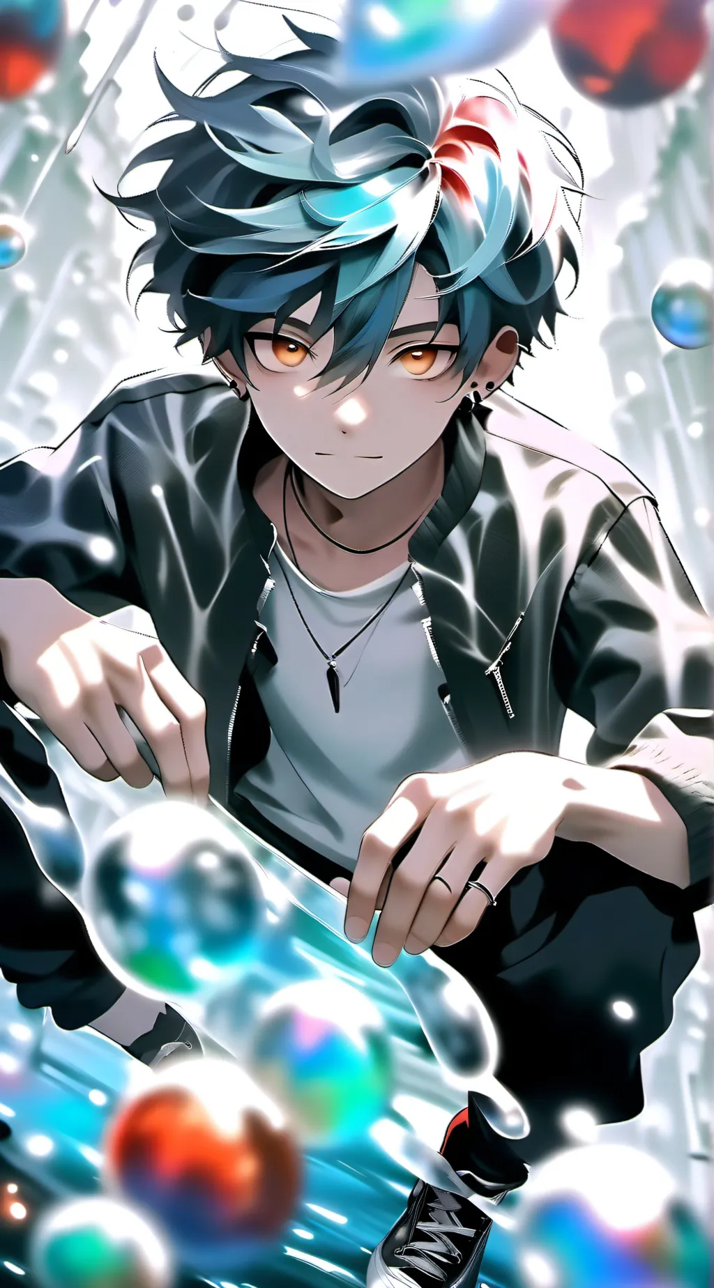 ai character: Max background