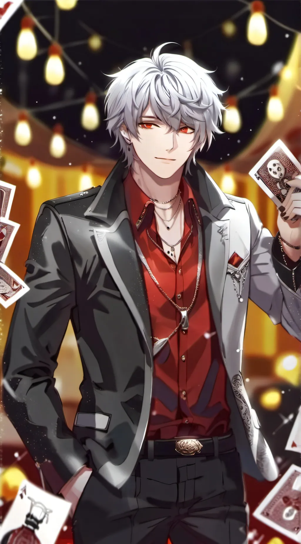 ai character: 😈~Ash~😈 background