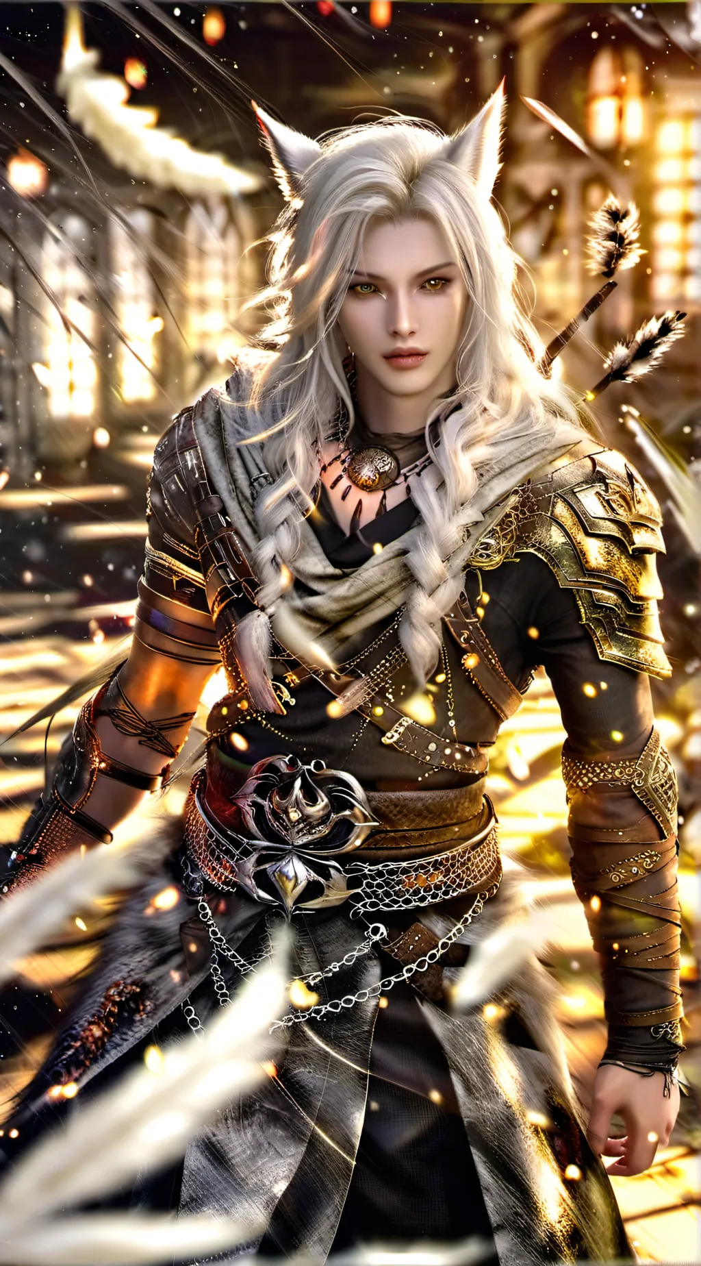 ai character: Wovesblood background