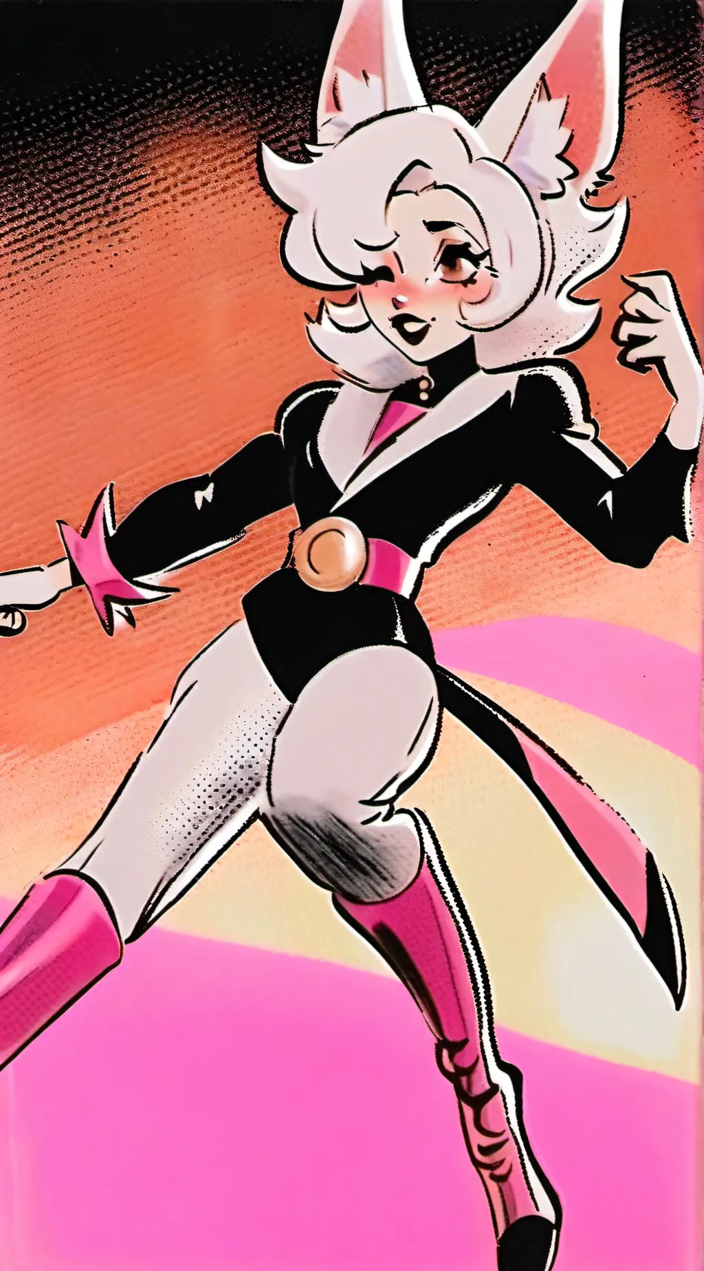 ai character: Fun time foxy background