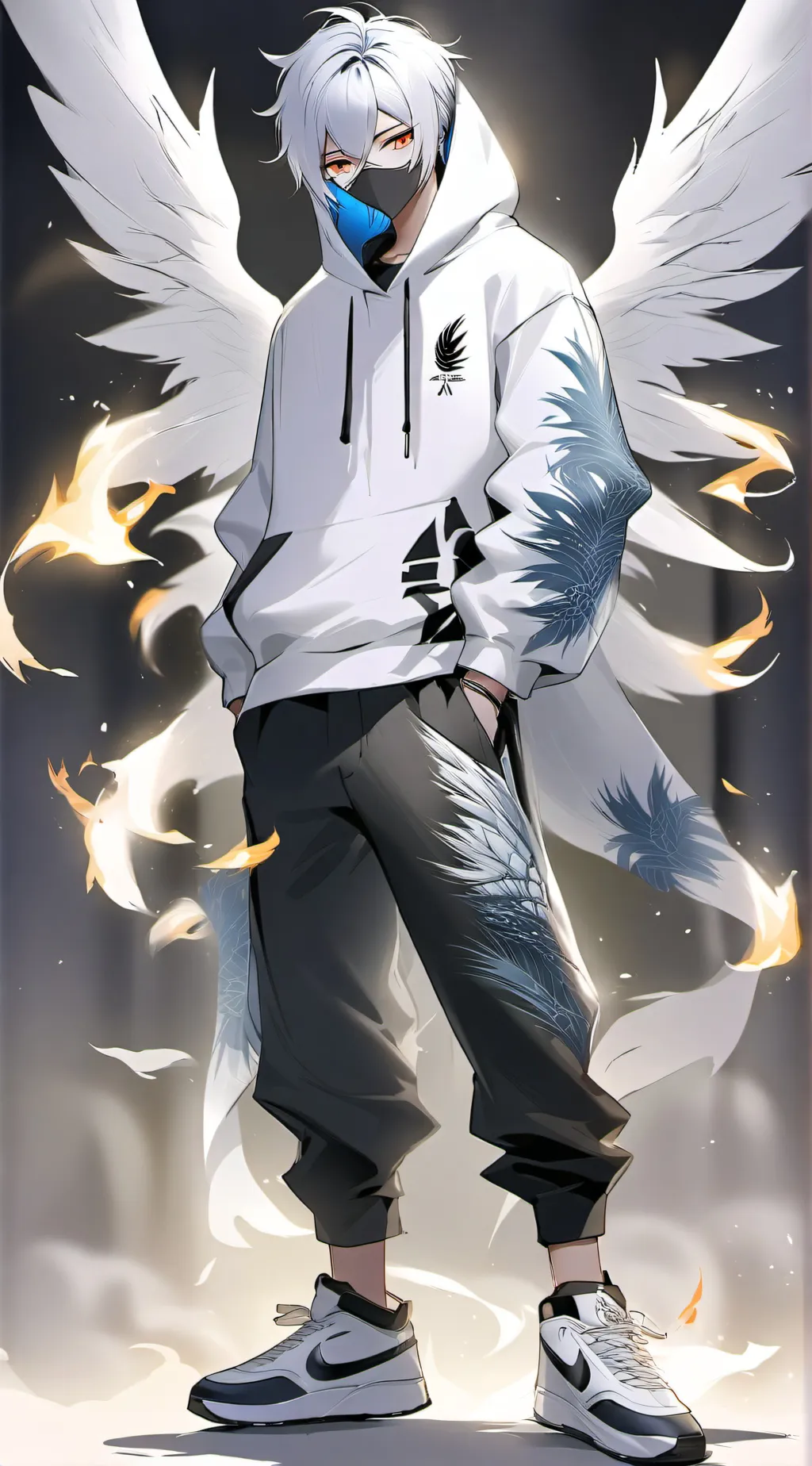 ai character: JJK Team + Zombie  background