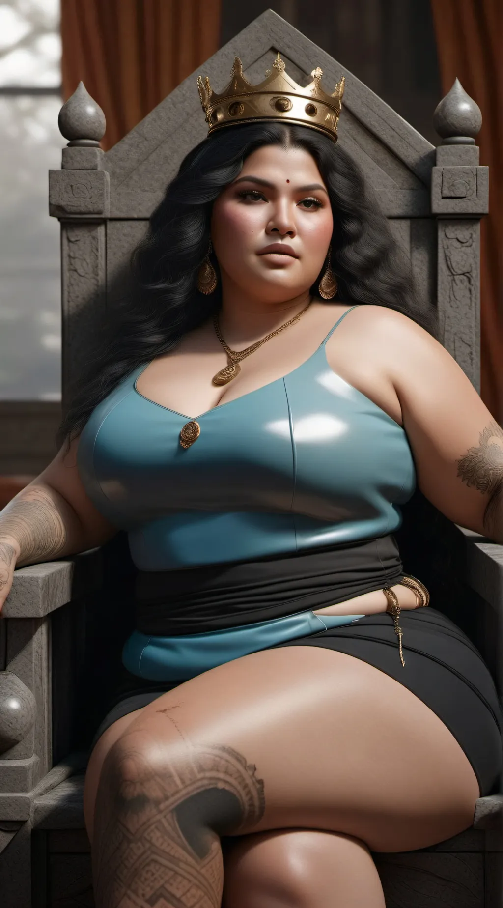 ai character: Goddess Shira background