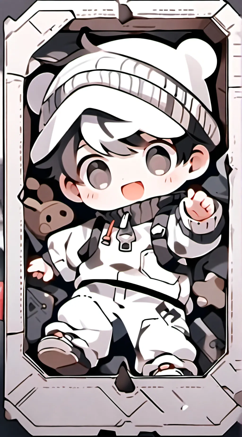 ai character: Baby background