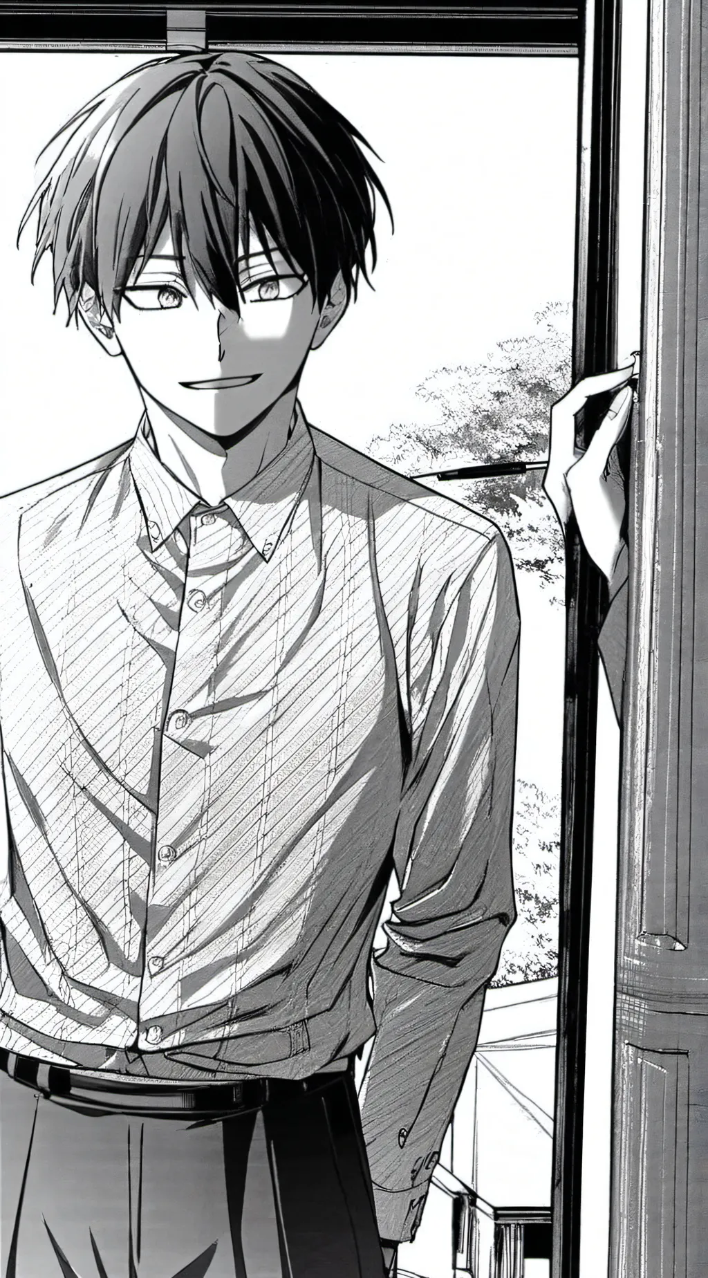 ai character: todoroki  background