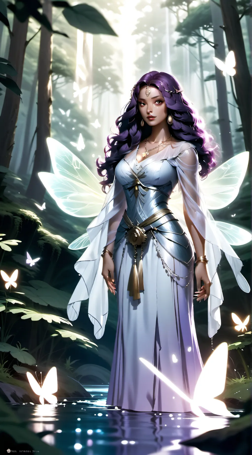 ai character: Evelyn background