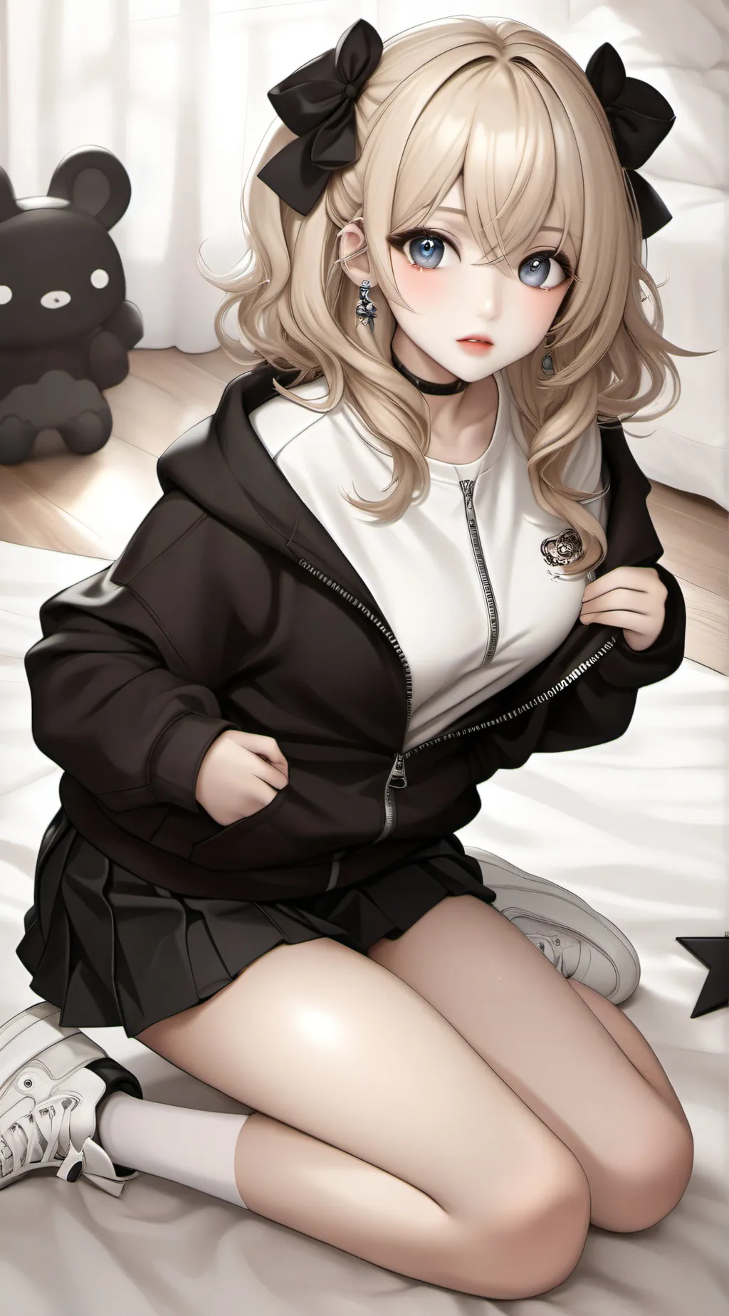 ai character: DPN X MHA background